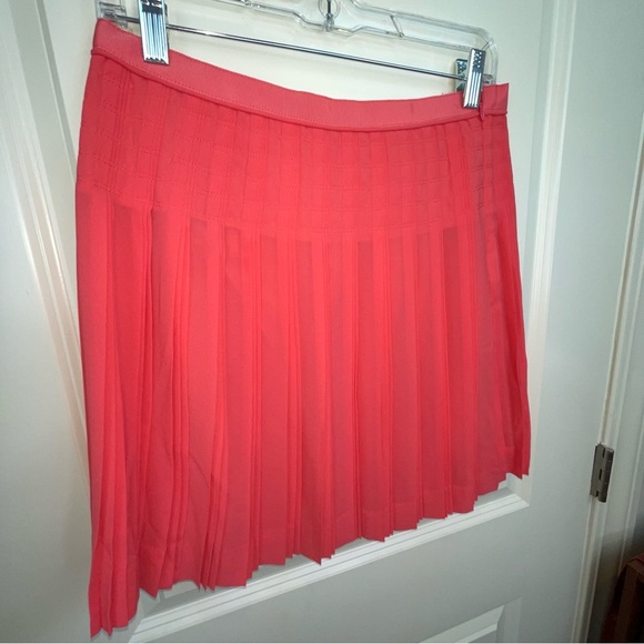 J Crew Coral Pleated Mini Skirt C5625 - Picture 8 of 16